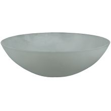 9" W X 3" H Bowl Frosted Glass Replacement Shade