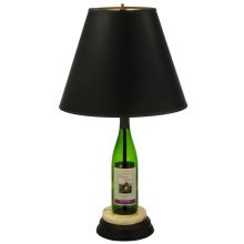 25.5" H Personalized Wine Bottle Table Lamp