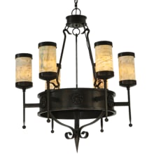 Lorenzo 6 Light 30" Wide Chandelier