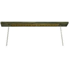 62.25" L X 6.75" W Train Track LED Canopy