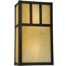 6.5" W Hyde Park Double Bar Mission Wall Sconce