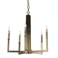 Rula 5 Light 24" Wide Taper Candle Style Chandelier