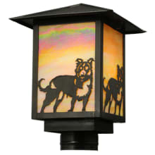 Seneca 11" Tall Post Light