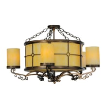 Standford 5 Light 30" Wide Semi-Flush Ceiling Fixture