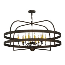 Aldari 12 Light 48" Wide Taper Candle Style Chandelier