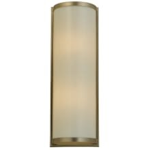 Cilindro 2 Light 16" Tall Wall Sconce