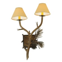 Lone 2 Light 28" Tall Wall Sconce