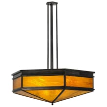 Davis Street 8 Light 45" Wide Pendant