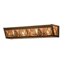 4 Light 5" Tall Wall Sconce