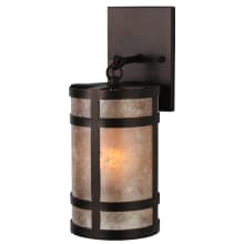 Black 13" Tall Wall Sconce