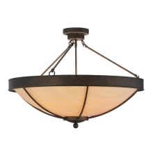 Alysiales 5 Light 32" Wide Semi-Flush Bowl Ceiling Fixture