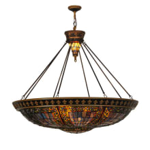 Fleur-de-lis 8 Light 45" Wide Pendant