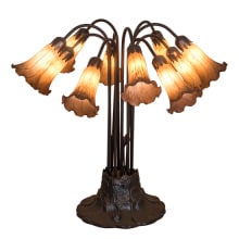 10 Light 24" Tall Tree Table Lamp