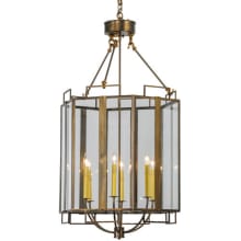 Abbey 6 Light 24" Wide Taper Candle Pendant