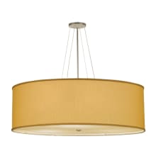 Cilindro Honey Bombay 3 Light 36" Wide Semi-Flush Drum Ceiling Fixture