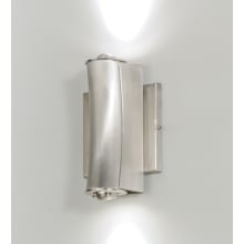 Concave 7" Tall LED Wall Sconce