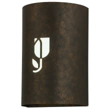 Country Inn 12" Tall LED Wall Sconce