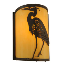 Heron 12" Tall Wall Sconce