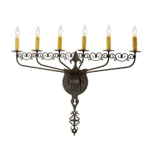 Almonte 6 Light 26" Tall Wall Sconce