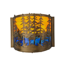 Tall Pines 10" Tall Wall Sconce