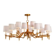 Toby 15 Light 52" Wide Chandelier