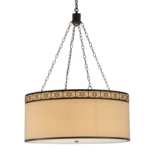 Cilindro 6 Light 37" Wide Suspension Pendant