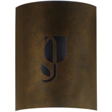 Country 15" Tall LED Wall Sconce