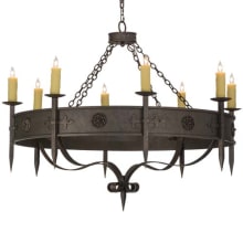 Calandra 8 Light 54" Wide Taper Candle Style Chandelier