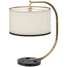 Cilindro Madrona 22" Tall Dual Function Table Lamp