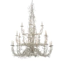 Twigs 24 Light 54" Wide Candle Style Chandelier
