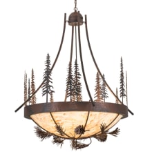 Tall Pines 8 Light 50" Wide Pendant