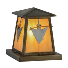 Arrowhead 10" Tall Post Light