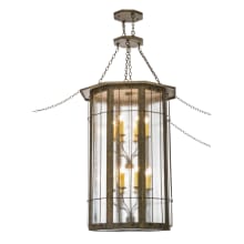 Albany 16 Light 38" Wide Taper Candle Pendant