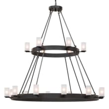 Chappell 16 Light 72" Wide Ring Chandelier