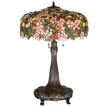 3 Light 31" Tall Accent Table Lamp