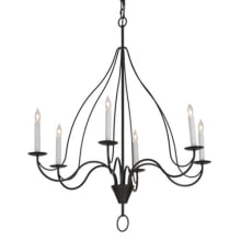 Polonaise 6 Light 36" Wide Taper Candle Style Chandelier