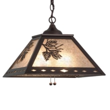 Winter Pine 2 Light 23" Wide Pendant