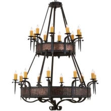 Costello 20 Light 56" Wide Taper Candle Style Chandelier