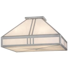 Whitewing 4 Light 51" Wide Flush Mount Ceiling Fixture