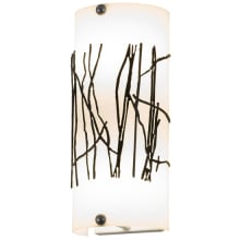 Twigs 2 Light 12" Tall Wall Sconce