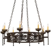Majella 8 Light 42" Wide Taper Candle Style Chandelier