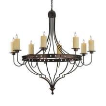 Bottini 8 Light 48" Wide Taper Candle Style Chandelier