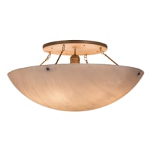 Artesia 8 Light 42" Wide Semi-Flush Bowl Ceiling Fixture