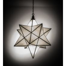 Moravian Star 6 Light 32" Wide Pendant