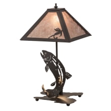 Leaping Trout 22" Tall Buffet Table Lamp