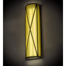 Saltire 24" Tall LED Wall Sconce