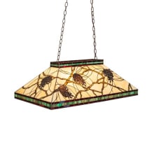 Pinecone Mission 3 Light 18" Wide Linear Pendant