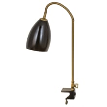 Swing Arm 33" Tall Clamp On Table Lamp