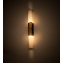 Cilindro 2 Light 24" Tall Wall Sconce