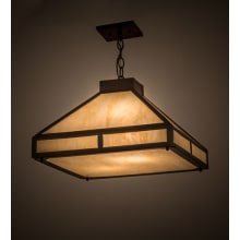 Whitewing 2 Light 25" Wide Pendant